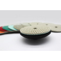 China HuaZuan wet or dry flexible 100mm diamond polishing pads